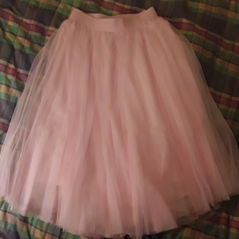 Charlotte Russell pink skirt